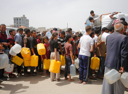 Juego cooperativo ¿Agua en Gaza?